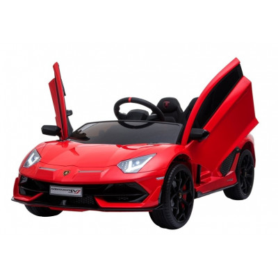 Elektrické autíčko Lamborghini Aventador - nelakované - červené
